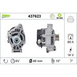 Valeo Lichtmaschine 437623 Valeo Lichtmaschine 437623