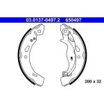 Bremsbackensatz 03.0137-0497.2