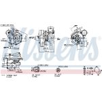NISSENS Turbolader 93070 NISSENS Turbolader 93070