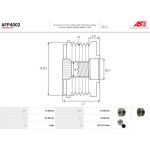 AFP4002 AS-PL Lichtmaschinenfreilauf AFP4002 AFP4002 AS-PL Lichtmaschinenfreilauf AFP4002