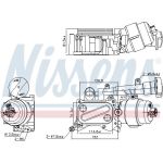 Nissens Ölkühler PKW 91346 Nissens Ölkühler PKW 91346