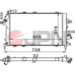 JPN Kühler, Motorkühlung 60C9036-JPN JPN Kühler, Motorkühlung 60C9036-JPN