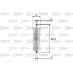 VALEO Kraftstofffilter 587015 VALEO Kraftstofffilter 587015