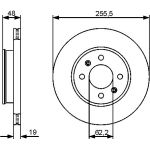 Bremsscheibe VA 0 986 479 459 Bremsscheibe VA 0 986 479 459