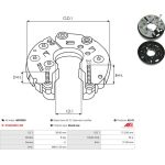 AS-PL Generatorteile ARC0039 AS-PL Generatorteile ARC0039