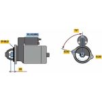 Bosch Anlasser 0001107492
