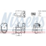 NISSENS Drosselklappenstutzen 955007 NISSENS Drosselklappenstutzen 955007
