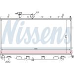 Nissens Wasserkühler PKW 67708 Nissens Wasserkühler PKW 67708