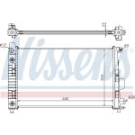 Nissens Wasserkühler PKW 62781A Nissens Wasserkühler PKW 62781A