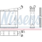 Nissens Wasserkühler PKW 606334