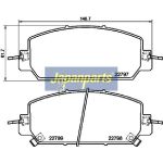 Japanparts Bremsbeläge PA-454AF