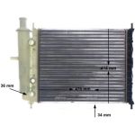 MAHLE Kühler, Motorkühlung CR 598 000S MAHLE Kühler, Motorkühlung CR 598 000S