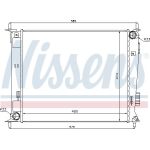 Nissens Wasserkühler PKW 66742 Nissens Wasserkühler PKW 66742