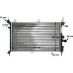 MAHLE Kühler, Motorkühlung CR 267 000S MAHLE Kühler, Motorkühlung CR 267 000S