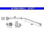 Bremsschlauch 24.5265-0500.3 Bremsschlauch 24.5265-0500.3