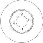 TRW Bremsscheibe DF4139