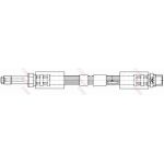 TRW Bremsschlauch Vorderachse PHB553 TRW Bremsschlauch Vorderachse PHB553