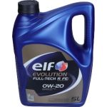Elf Evolution Full Tech R FE 0W-20 5 Liter 225623 Elf Evolution Full Tech R FE 0W-20 5 Liter 225623
