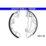 ATE Bremsbackensatz 03.0137-0356.2 ATE Bremsbackensatz 03.0137-0356.2