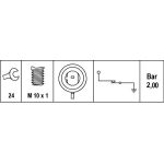 HELLA Öldruckschalter 6ZL 003 259-211 HELLA Öldruckschalter 6ZL 003 259-211