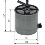 Bosch Kraftstofffilter F 026 402 059 Bosch Kraftstofffilter F 026 402 059