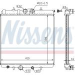 Nissens Wasserkühler PKW 63691 Nissens Wasserkühler PKW 63691