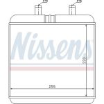 Nissens Heizungskühler LKW 71810 Nissens Heizungskühler LKW 71810