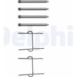 Delphi Bremsbelag-Zubehörsatz LX0081 Delphi Bremsbelag-Zubehörsatz LX0081