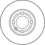 17 481 023 Bremsscheibe VA DF2755
