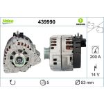 Valeo Lichtmaschine 439990 Valeo Lichtmaschine 439990