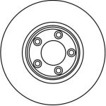 Bremsscheibe Jaguar T. Xj 03 DF4106 Bremsscheibe Jaguar T. Xj 03 DF4106