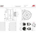A0427 AS-PL Lichtmaschine (Generator) A0427