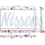 Nissens Wasserkühler PKW 681378 Nissens Wasserkühler PKW 681378