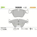 Valeo Bremsbelagsatz 302626 Valeo Bremsbelagsatz 302626