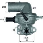 Integralthermostat mit Dichtung TI 133 88D Integralthermostat mit Dichtung TI 133 88D