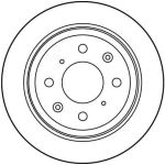 TRW Bremsscheibe DF2657 TRW Bremsscheibe DF2657