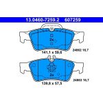 13.0460-7259.2 ATE Bremsbelagsatz Mercedes-Benz Hinterachse W211 02- S211 03 13.0460-7259.2 13.0460-7259.2 ATE Bremsbelagsatz Mercedes-Benz Hinterachse W211 02- S211 03 13.0460-7259.2