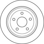 91 482 005 Bremsscheibe HA DF6027 91 482 005 Bremsscheibe HA DF6027
