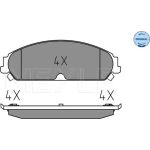 Bremsbelagsatz Chrysler P. 300C 2.7-5.7 04- Mit Sensor 025 241 6417/W Bremsbelagsatz Chrysler P. 300C 2.7-5.7 04- Mit Sensor 025 241 6417/W