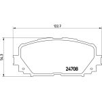 BREMBO Bremsklötze P 83 101 BREMBO Bremsklötze P 83 101