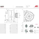 A6093 AS-PL Lichtmaschine (Generator) A6093