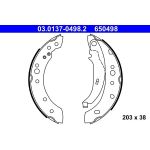 ATE Bremsbacken 03.0137-0498.2 ATE Bremsbacken 03.0137-0498.2