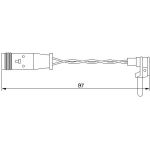 1987474966 Bosch Bremsbelagverschleißsensor 1987474966 1987474966 Bosch Bremsbelagverschleißsensor 1987474966