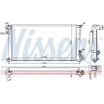 Nissens Wasserkühler PKW 61326A Nissens Wasserkühler PKW 61326A