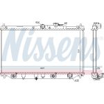 Nissens Wasserkühler PKW 622831 Nissens Wasserkühler PKW 622831