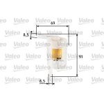 VALEO Kraftstofffilter 587048 VALEO Kraftstofffilter 587048