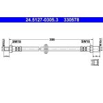 ATE Bremsschlauch 24.5127-0305.3