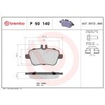 BREMBO Bremsklötze HA P 50 140 BREMBO Bremsklötze HA P 50 140