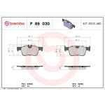 BREMBO Bremsklötze HA P 86 030 BREMBO Bremsklötze HA P 86 030