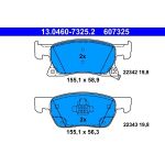 ATE Bremsbelagsatz 13.0460-7325.2 ATE Bremsbelagsatz 13.0460-7325.2